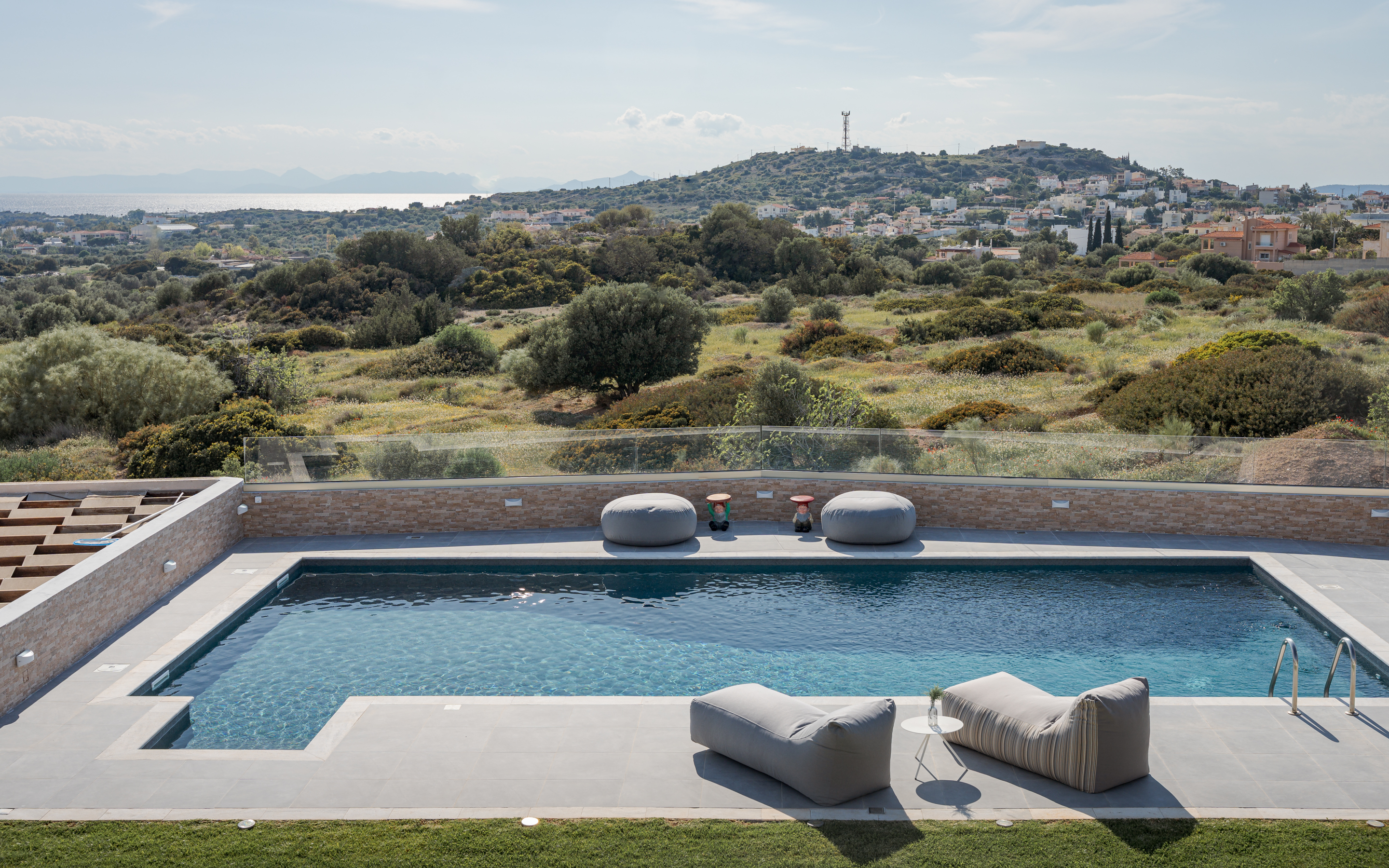 Pool with panoramic view